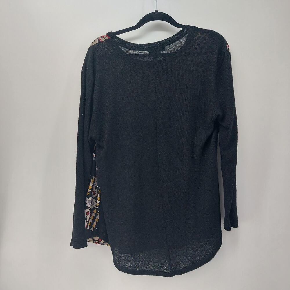 Forever 21 Womens Plus Sz 2X Aztec Southwestern Print Light Sweater - Picture 2 of 13